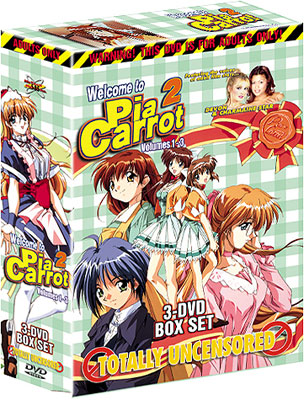 Welcome to Pia Carrot 2 volumes 1-3 (3 DVD Set)