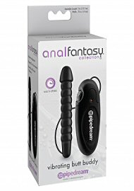 Anal Fantasy Collection Vibrating Butt Buddy - Black